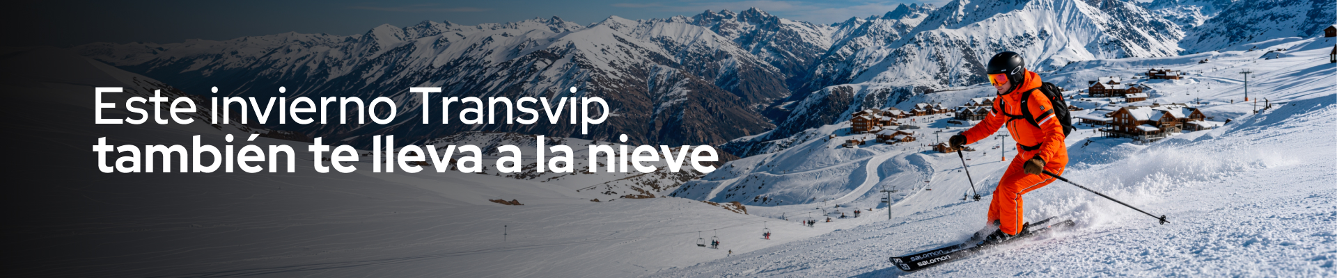 Transvip te lleva a la nieve